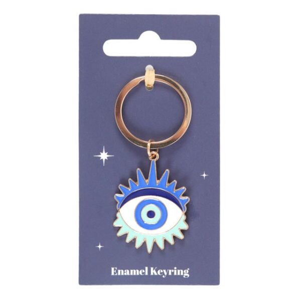 ALL SEEING EYE METAL KEYRING - Image 2