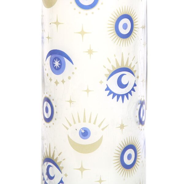 ALL SEEING EYE WHITE SAGE TUBE CANDLE - Image 3