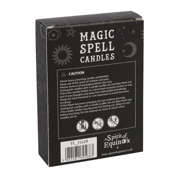PACK OF 12 PURPLE 'PROSPERITY' SPELL CANDLES - Image 3