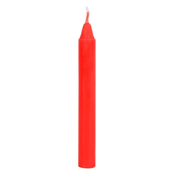 PACK OF 12 RED 'LOVE' SPELL CANDLES - Image 4
