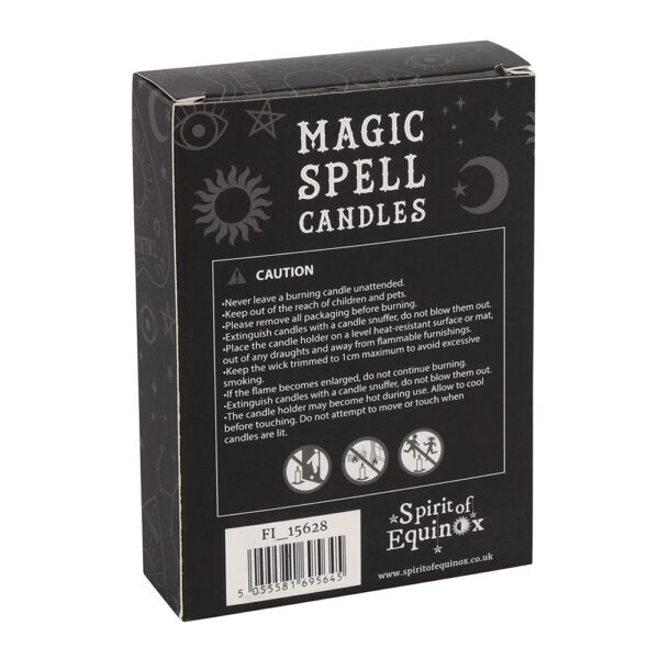 PACK OF 12 ORANGE 'CONFIDENCE' SPELL CANDLES - Image 3
