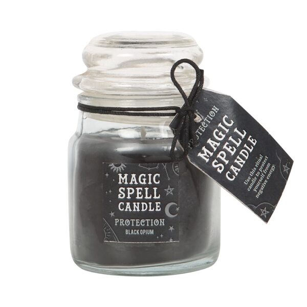 OPIUM 'PROTECTION' SPELL CANDLE JAR - Image 2