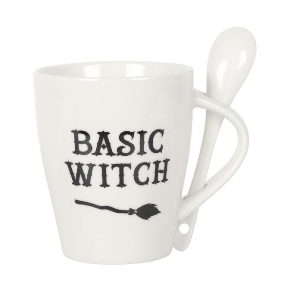BASIC WITCH MUG AND SPOON SET - Image 3
