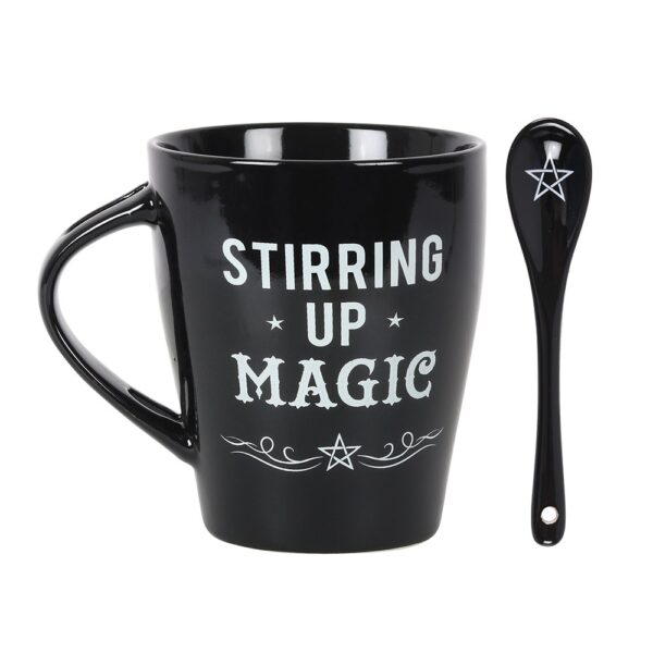 STIRRING UP MAGIC MUG AND SPOON SET - Image 4