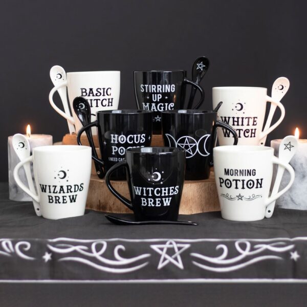 WITCHES BREW MUG AND SPOON SET - Image 2