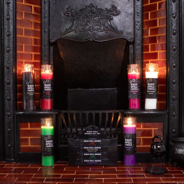 WHITE SAGE 'HAPPINESS' SPELL TUBE CANDLE - Image 3