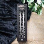 SET OF 3 BLACK MAGIC PENTAGRAM TAPER CANDLES - Image 6