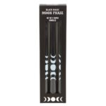 SET OF 3 BLACK MAGIC MOON PHASE TAPER CANDLES - Image 2