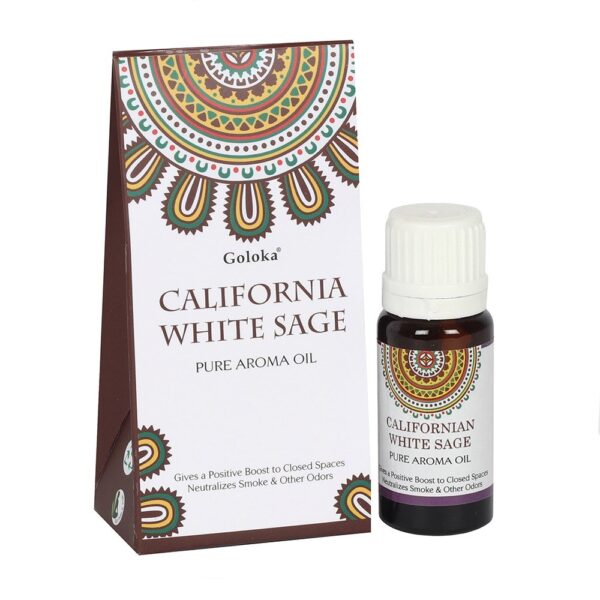 GOLOKA 10ML CALIFORNIA WHITE SAGE FRAGRANCE OIL - Image 2