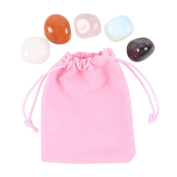SET OF 5 CRYSTALS FOR DIVINE FEMININE ENERGY - Image 3