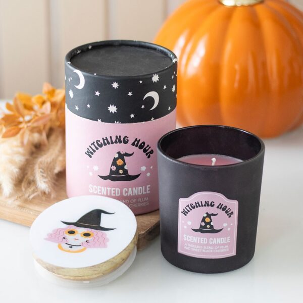 WITCHING HOUR PLUM AND BLACK CHERRY CANDLE - Image 1