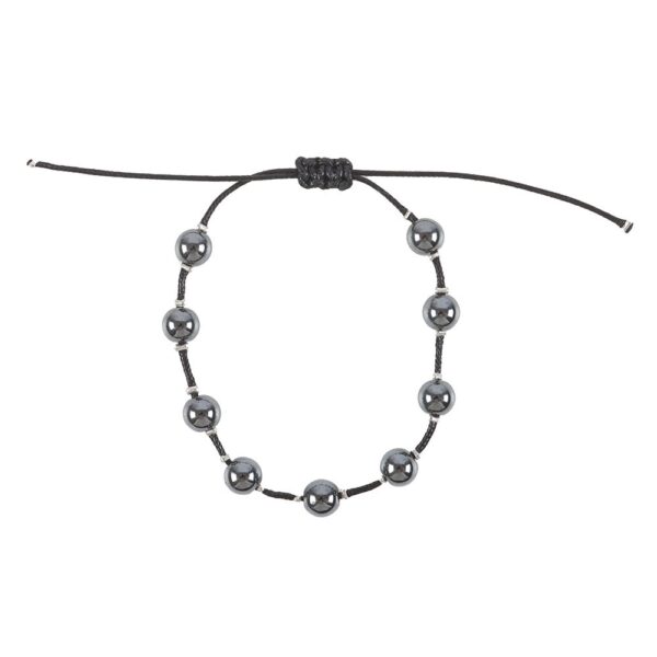 HEALING HEMATITE STRING BRACELET - Image 2