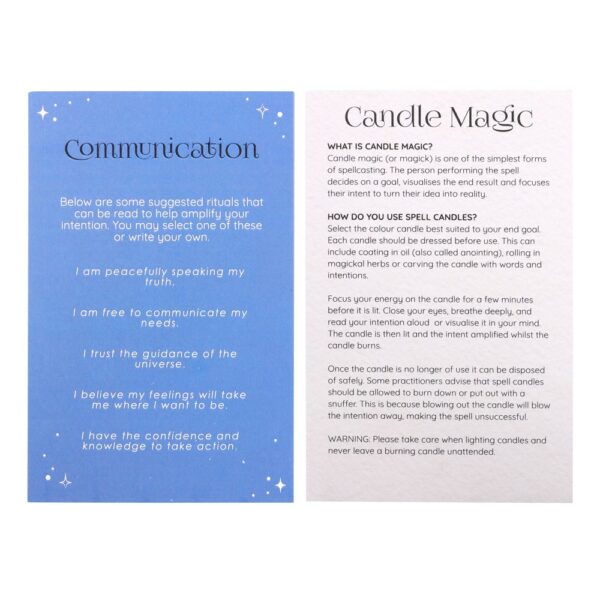 PACK OF 12 COMMUNICATION SPELL CANDLES - Image 5