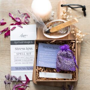 HERBAL MAGICK STRESS LESS SPELL KIT