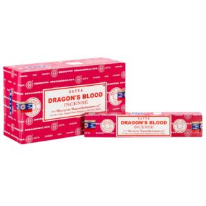 DRAGON'S BLOOD INCENSE STICKS BY SATYA