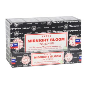 MIDNIGHT BLOOM INCENSE STICKS BY SATYA