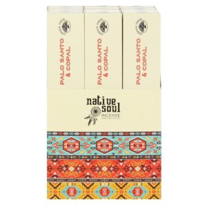 NATIVE SOUL COPAL & PALO SANTO INCENSE STICKS