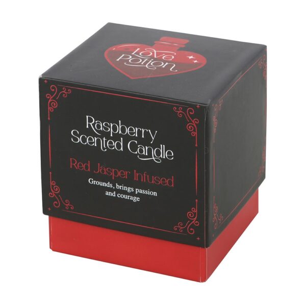 LOVE POTION RASPBERRY CRYSTAL CHIP CANDLE - Image 6