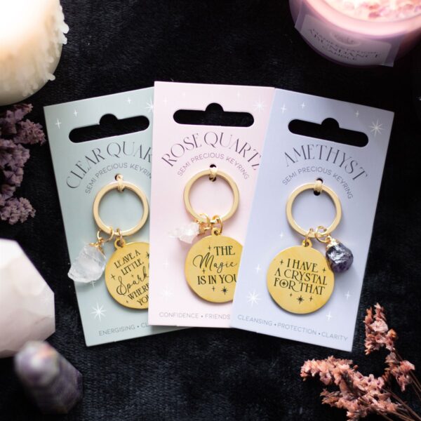 I HAVE A CRYSTAL FOR THAT AMETHYST CRYSTAL KEYRING - Image 4