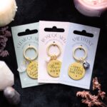 THE MAGIC IS IN YOU ROSE QUARTZ CRYSTAL KEYRING - Image 4
