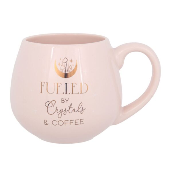 CRYSTALS AND COFFEE ROUNDED MUG - Image 4