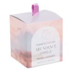 ABUNDANCE FRENCH LAVENDER CRYSTAL CHIP CANDLE - Image 4