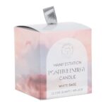 POSITIVE ENERGY WHITE SAGE CRYSTAL CHIP CANDLE - Image 5
