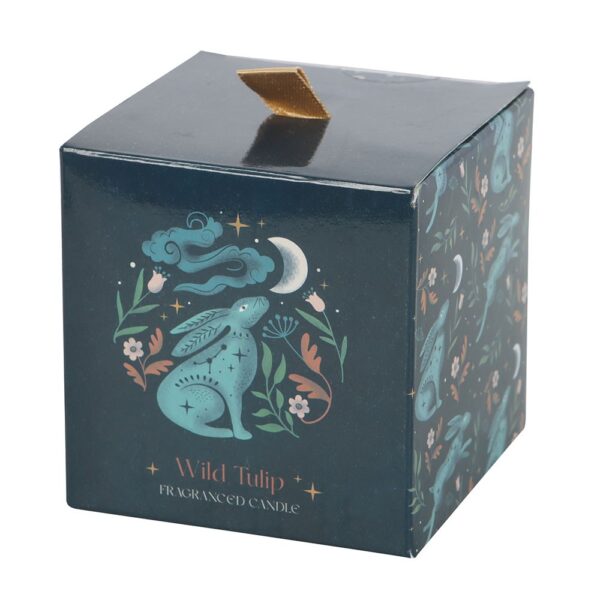 MIDNIGHT HARE WILD TULIP CANDLE - Image 4