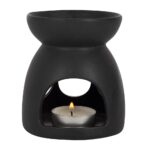 BLACK TRIPLE MOON CUT OUT OIL BURNER - Image 2