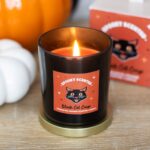 BLACK CAT CURSE CINNAMON ORANGE CANDLE - Image 4