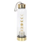QUARTZ MOON PHASE GLASS WATER BOTTLE - Image 6