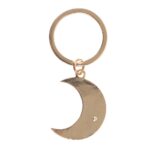MOON PHASE CRESCENT ENAMEL KEYRING - Image 2
