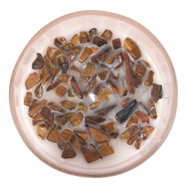 FULL MOON EUCALYPTUS CRYSTAL CHIP CANDLE - Image 2