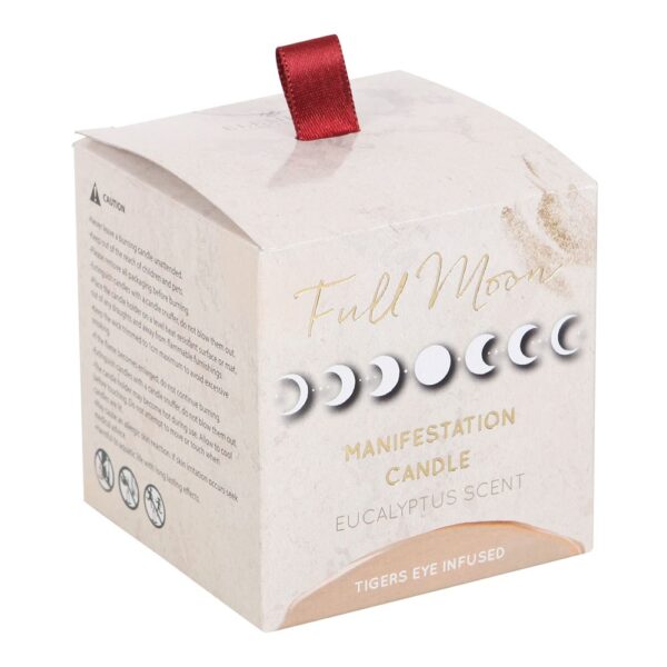 FULL MOON EUCALYPTUS CRYSTAL CHIP CANDLE - Image 4