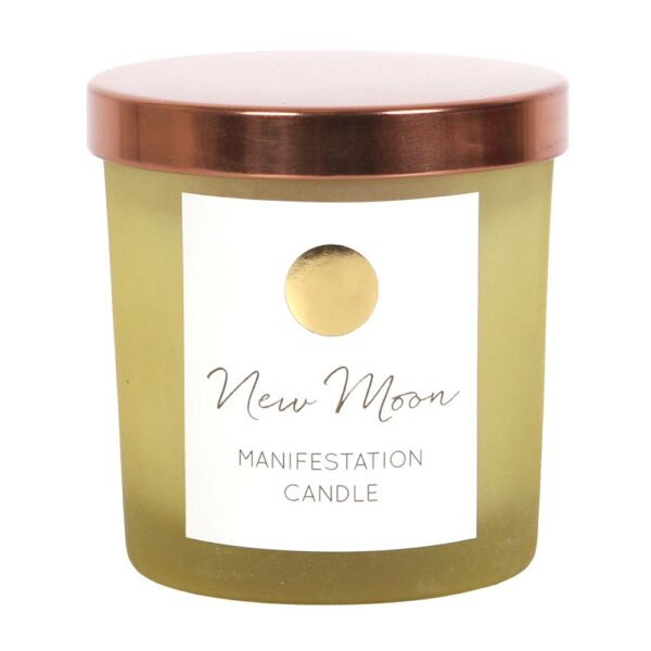 NEW MOON WILD ORANGE CRYSTAL CHIP CANDLE - Image 3