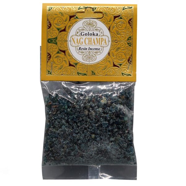 GOLOKA NAG CHAMPA RESIN INCENSE - Image 1