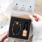 CONFIDENCE TIGER'S EYE CRYSTAL ESSENTIAL OIL BRACELET