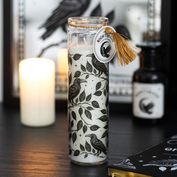 MYSTIC RAVEN DEADLY NIGHTSHADE TUBE CANDLE - Image 1