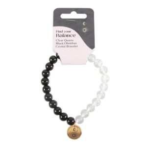 YIN YANG BEADED BRACELET