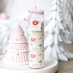 SUGARPLUM FUN CHRISTMAS PRINT TUBE CANDLE