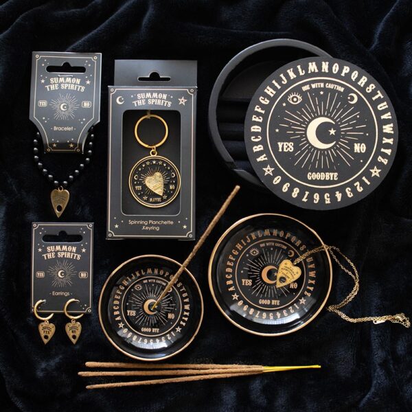 TALKING BOARD PLANCHETTE BEADED CHARM BRACELET - Image 4