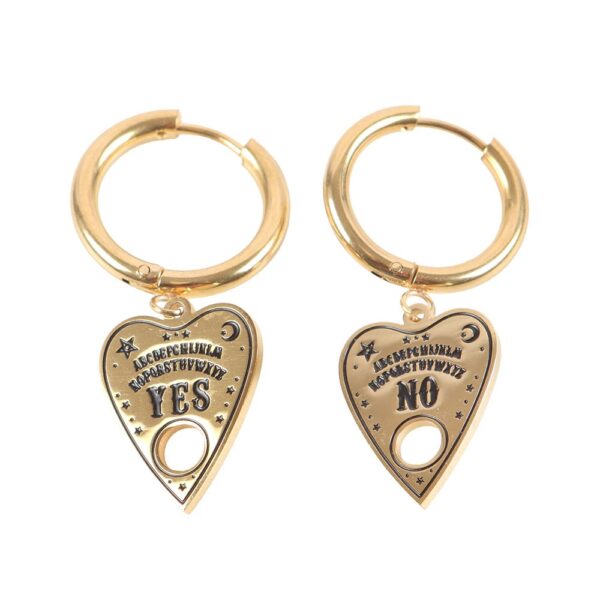 TALKING BOARD PLANCHETTE EARRINGS - Image 4