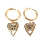 TALKING BOARD PLANCHETTE EARRINGS - Image 4