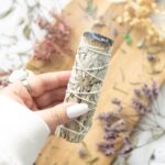 10CM WHITE SAGE SMUDGE STICK WAND