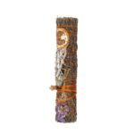 5IN RITUAL WAND SMUDGE STICK WITH ROSEMARY, PALO SANTO AND AVENTURINE - Image 2