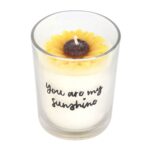 YOU ARE MY SUNSHINE CANDLE WITH 3D SUNFLOWER - Image 4
