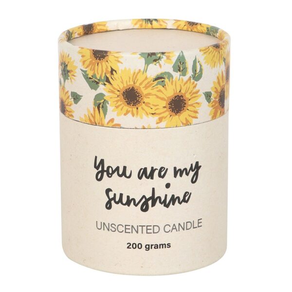 YOU ARE MY SUNSHINE CANDLE WITH 3D SUNFLOWER - Image 5