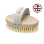 HYDREA LONDON PROFESSIONAL VEGAN DRY BODY BRUSH FSC® CERTIFIED BEECHWOOD WITH CACTUS BRISTLE FOR EXFOLIATION & DETOX