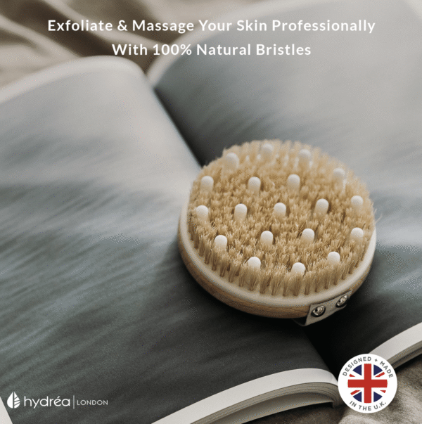 HYDREA LONDON DETOX BODY BRUSH NATURAL BRISTLE - Image 6