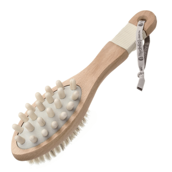 HYDREA LONDON DUAL USE BODY BRUSH NATURAL BRISTLE - Image 2